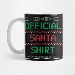 official santa shirt Mug